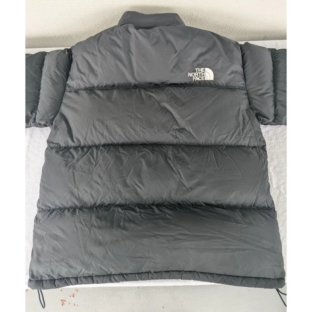 The North Face 700 Puffer Jacket Mens XL Black Down Nuptse (w 2 Pinholes, Pics)